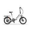 Rower Elektryczny Składany Ecobike Rhino Artic White