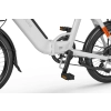 Rower Elektryczny Składany Ecobike Rhino Artic White