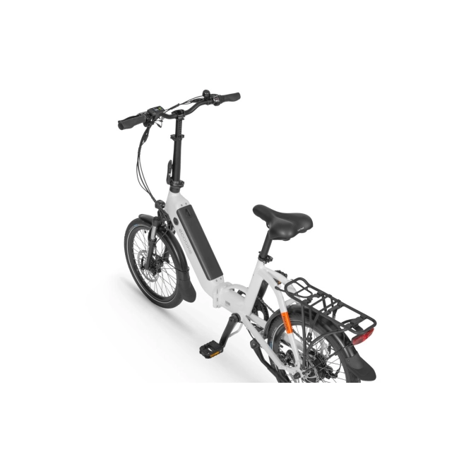 Rower Elektryczny Składany Ecobike Rhino Artic White