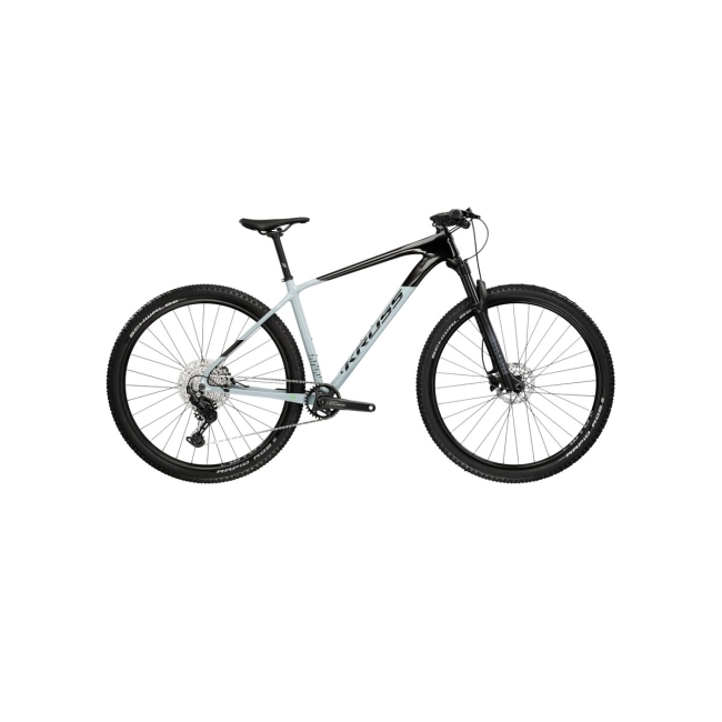 Rower Carbonowy Kross Level 7.0 Czarno Szary Połysk MTB XC