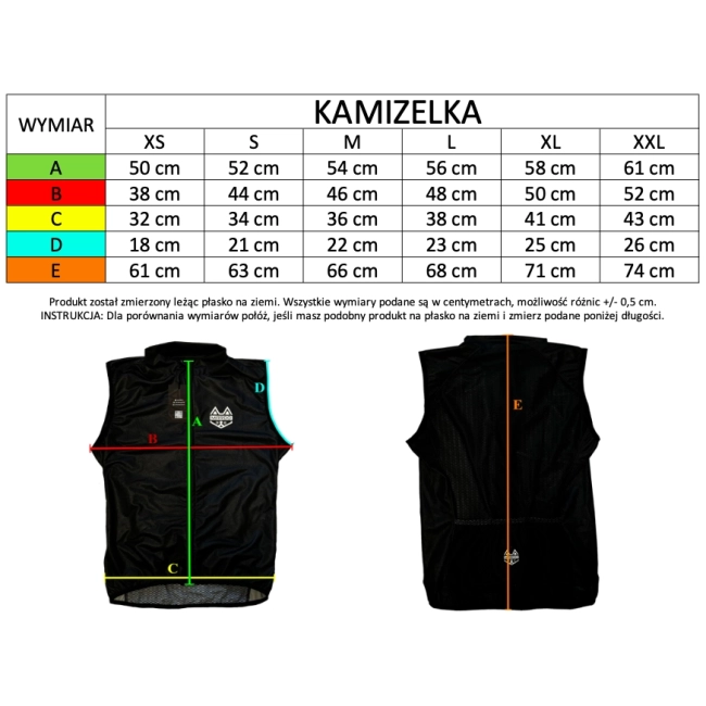 Kamizelka Kolarska Mardo Czarna Uniseks